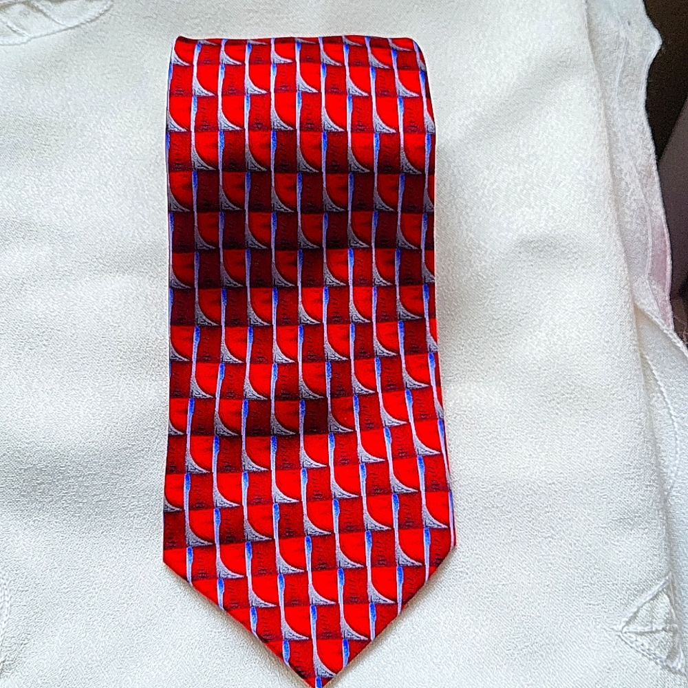 VINTAGE "Cocktail Colors" men's tie
